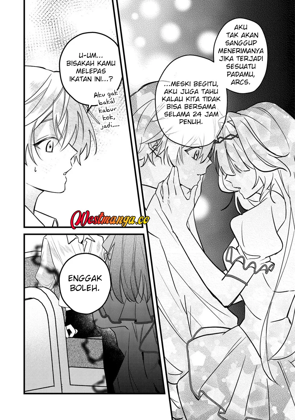 Yami-ochi Rasu Bosu Reijou No Osananajimi Ni Tensei Shita. Ore Ga Shindara Bad End Kakutei Na Node Saikyou Ni Natta Kedo, Mou Yami-ochi “yandere-ka” Shitemasen Ka? Chapter 12 halaman 18