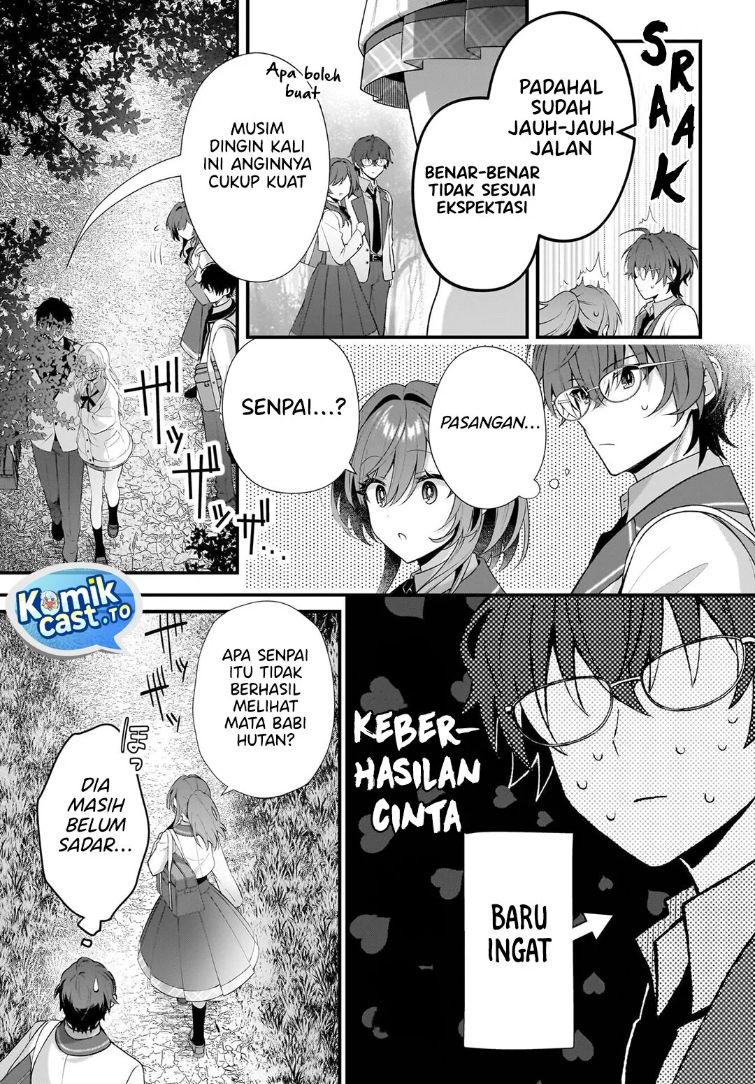 Yotte, Hatsukoi wa Shoumei sareta. Delta to Gamma no Rigakubu Note Chapter 1 Gambar 34