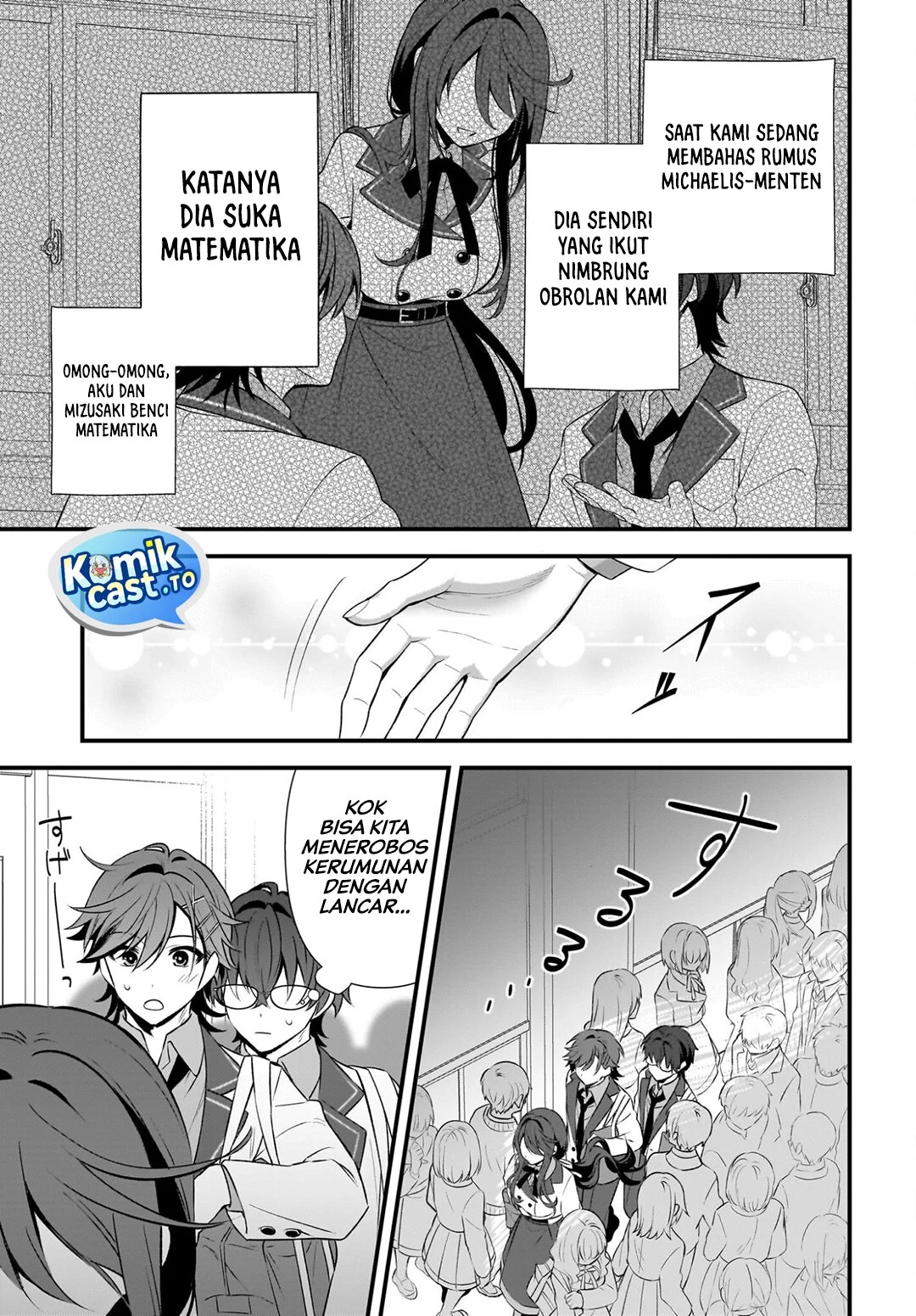Yotte, Hatsukoi wa Shoumei sareta. Delta to Gamma no Rigakubu Note Chapter 3 Gambar 18