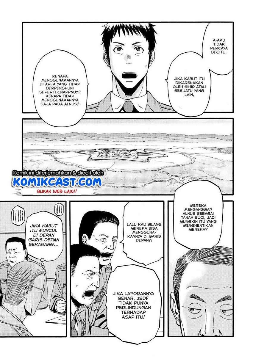 Gate – Jietai Kare no Chi nite Kaku Tatakeri Chapter 104 Gambar 22
