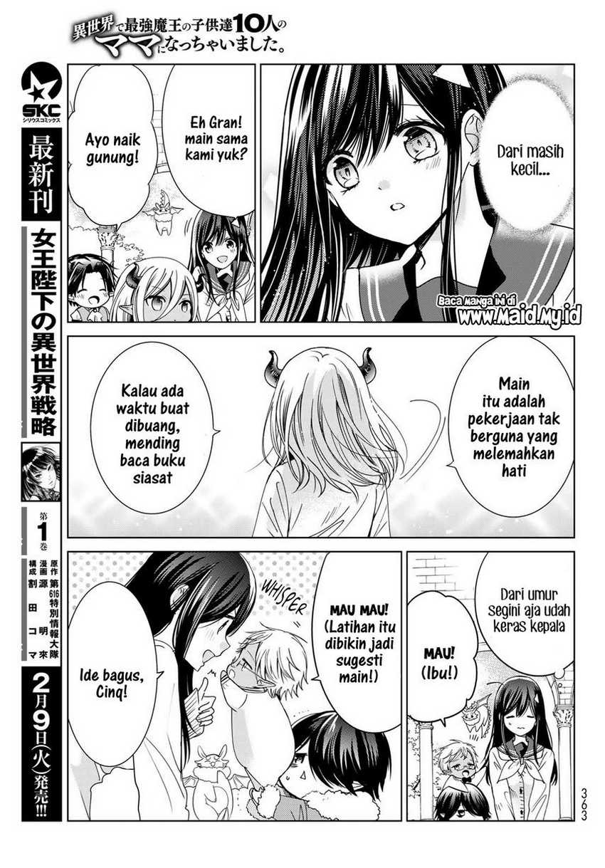 Isekai de Saikyo Mao no Kodomotachi no Mama ni Natchaimashita. Chapter 17 Gambar 23