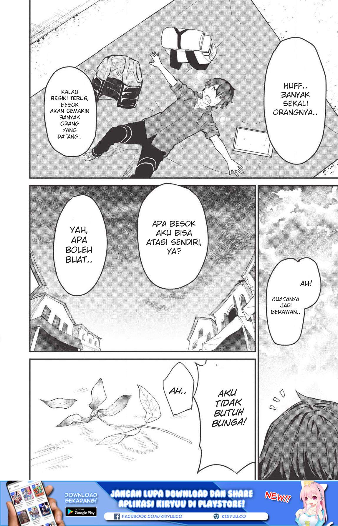 Itsu Demo Jitaku ni Kaereru Ore wa, Isekai de Gyoushoujin o Hajimemashita Chapter 3 Gambar 12