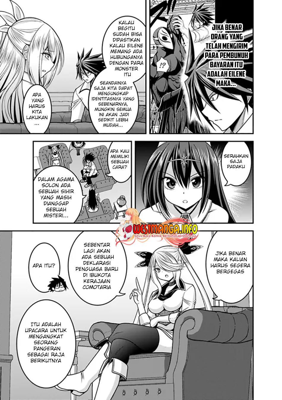 Kujibiki Tokushou: Musou Harem-ken Chapter 33.1 Gambar 13