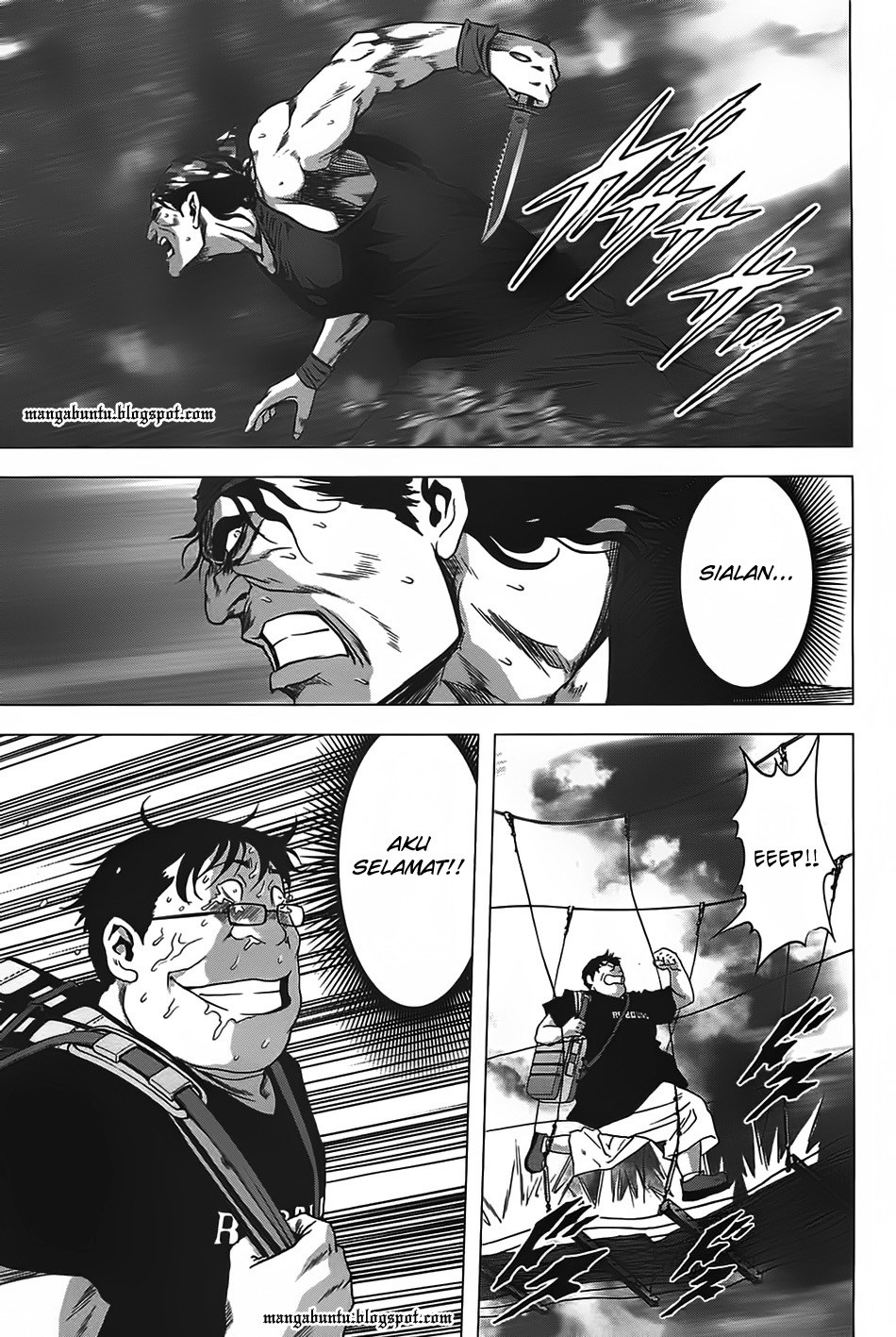 Btooom! Chapter 33 Gambar 35