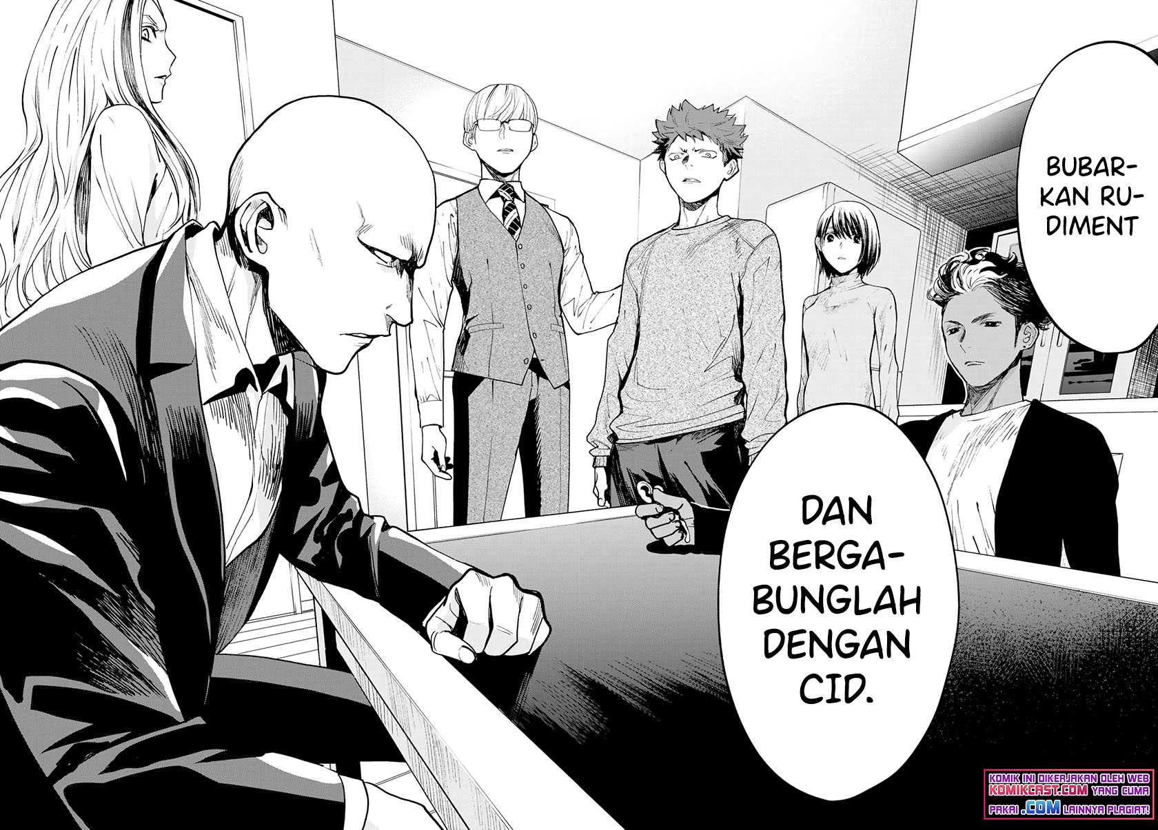 Konya wa Tsuki ga Kirei Desu ga, Toriaezu Shi ne Chapter 35 Gambar 22