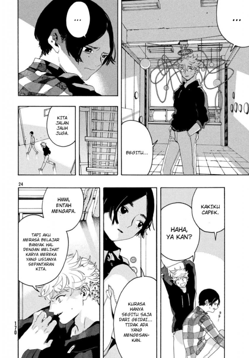 Blue Period Chapter 8 halaman 25