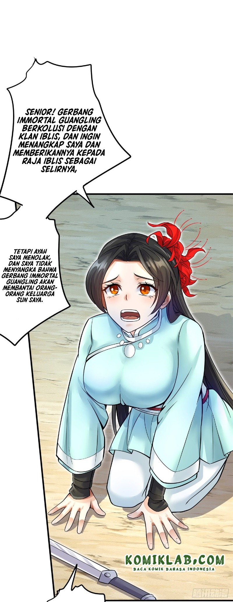 With a Sword Domain, I Can Become the Sword Saint Chapter 11 Gambar 22