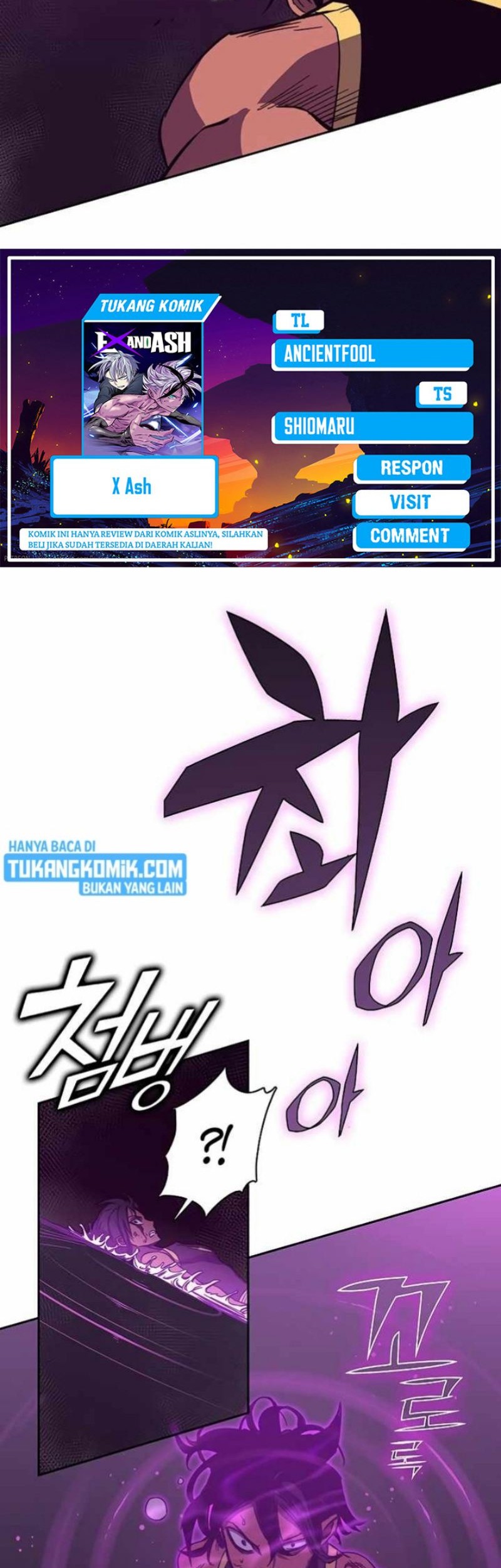X Ash Chapter 50 halaman 61