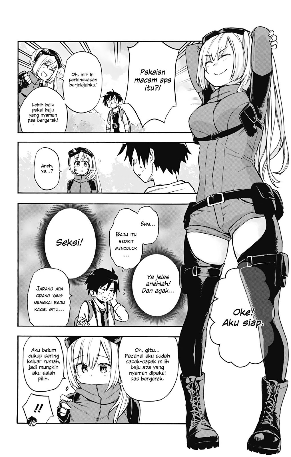 Saguri-chan Tankentai Chapter 01 Gambar 23