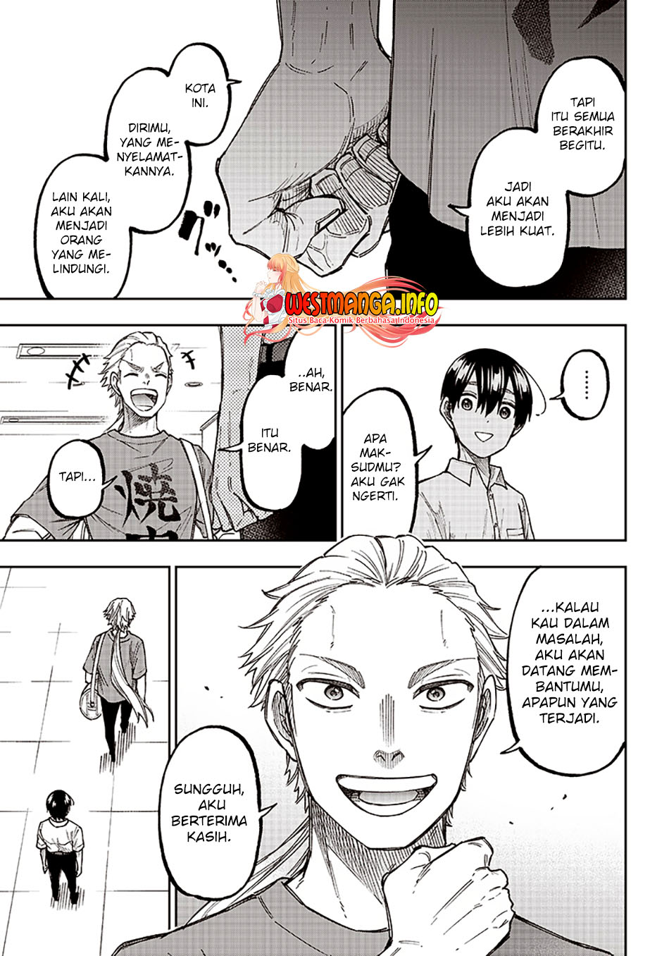 Kyuuseishu MESHIA ~Isekai wo sukutta moto yuusha ga mamono no afureru genjitsu sekai wo musou suru~ Chapter 14 - Halaman 13