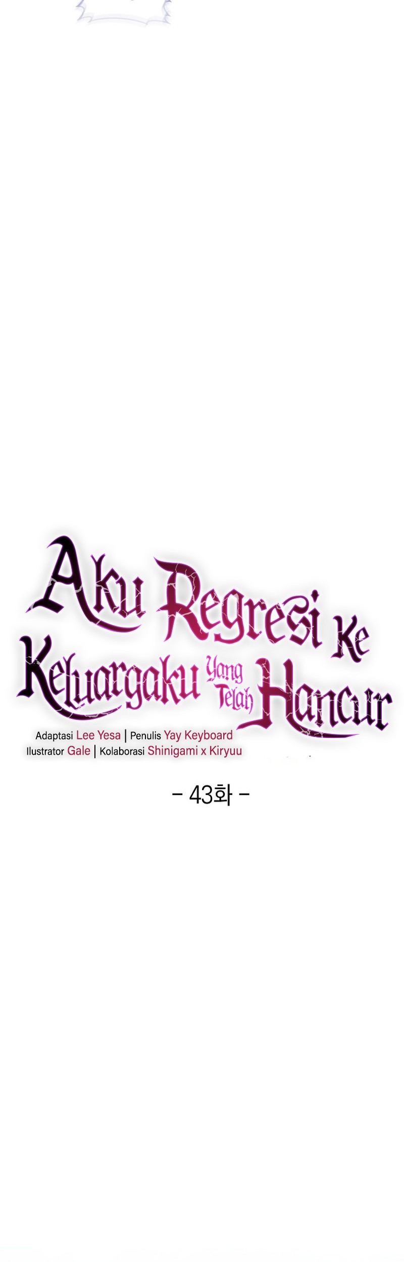 I Regressed to My Ruined Family Chapter 43 Gambar 36