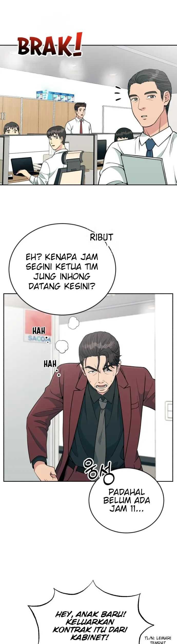Reincarnated as a New Employee Chapter 21 Gambar 54