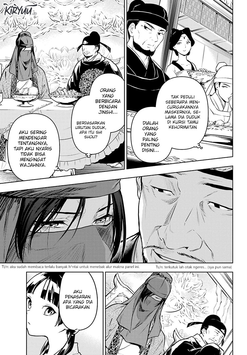 Kusuriya no Hitorigoto Chapter 61 Gambar 14