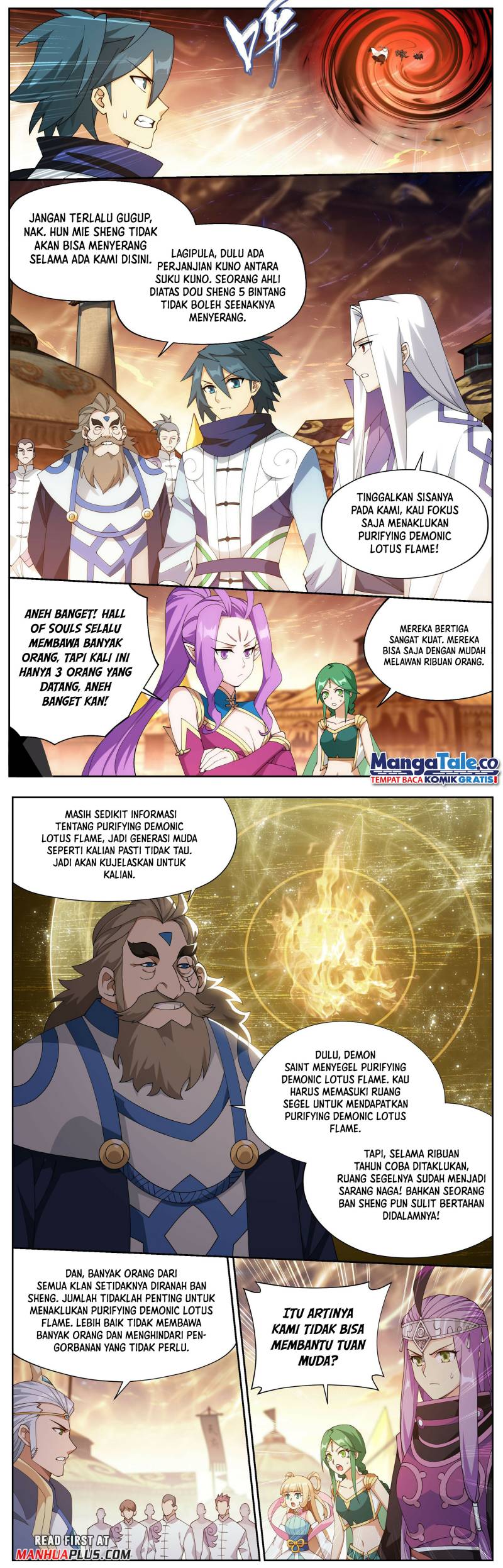 Battle Through the Heavens Chapter 417 halaman 12