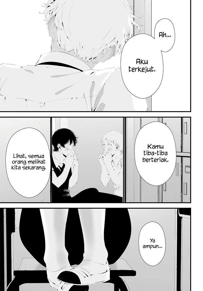 Tsurenai Hodo Aokute Azatoi Kurai ni Akai Chapter 33 Gambar 13
