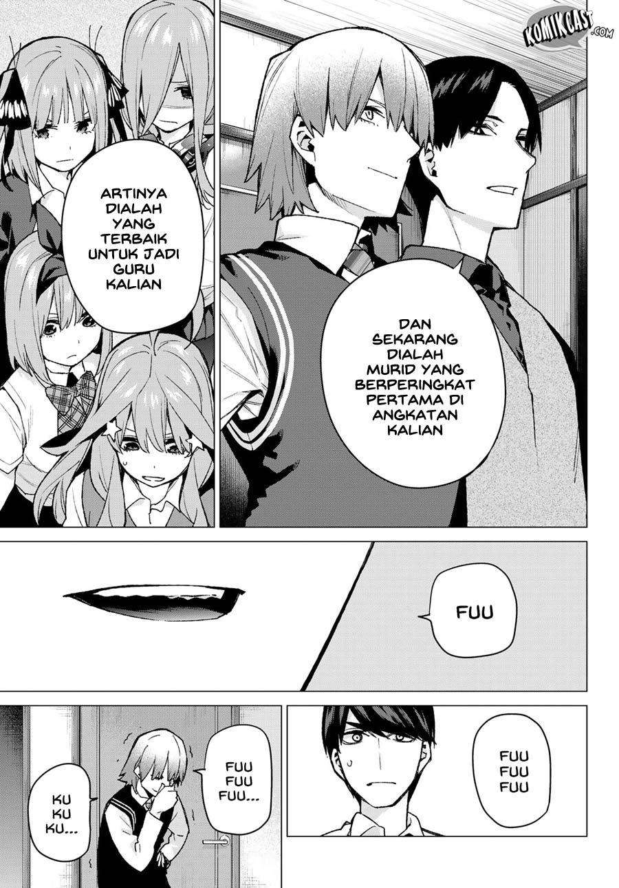 Go-toubun no Hanayome Chapter 73 Gambar 12