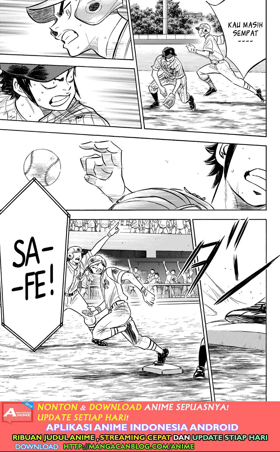 Diamond no Ace Act 2 Chapter 186 Gambar 13
