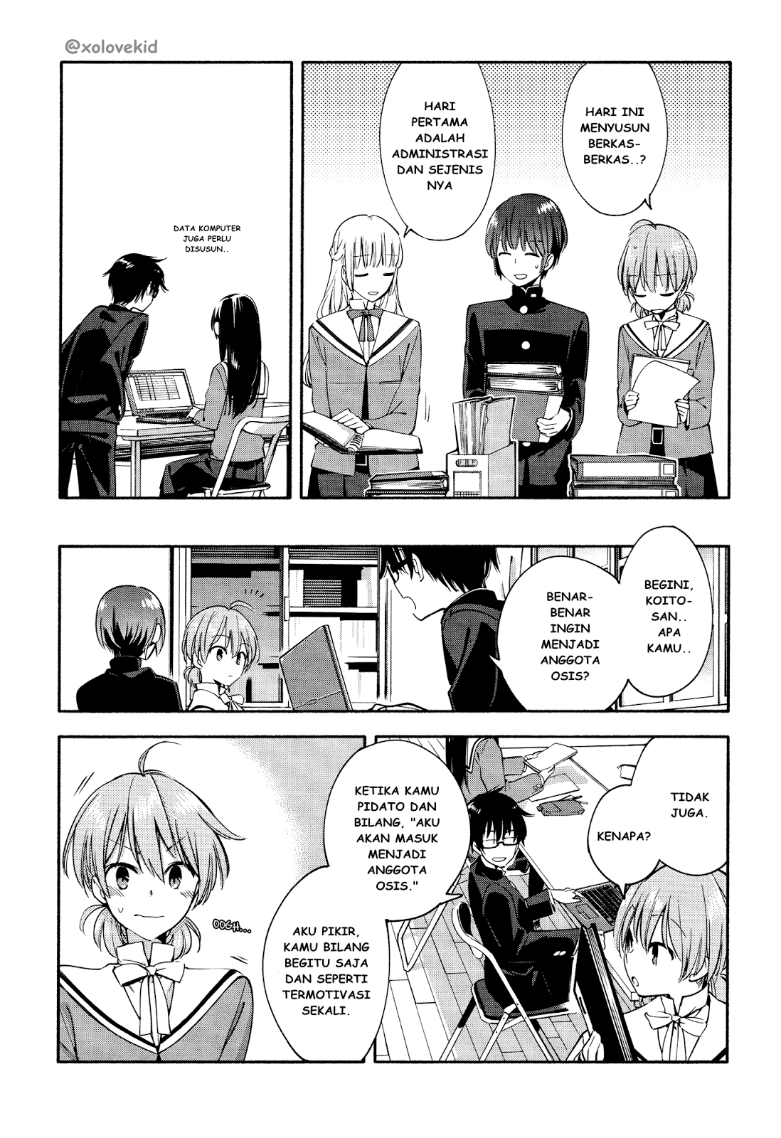 Yagate Kimi ni Naru Chapter 06 Gambar 18