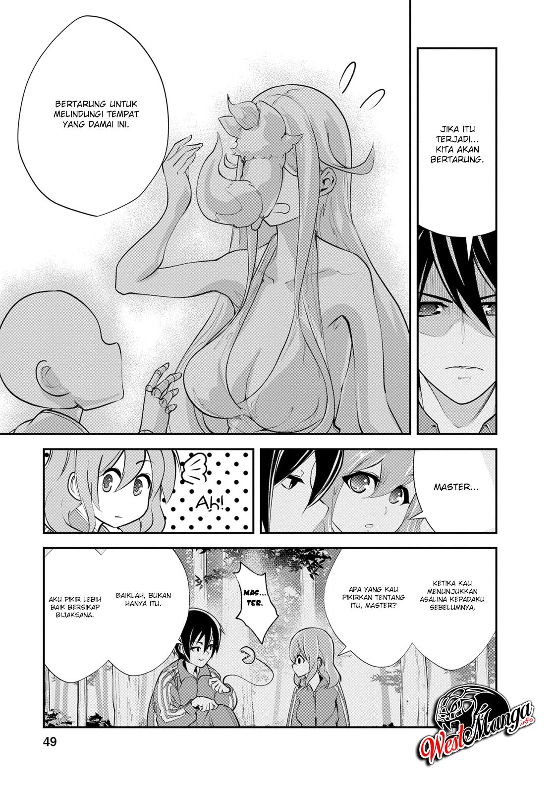 Monster no Goshujin-sama Chapter 12 Gambar 22