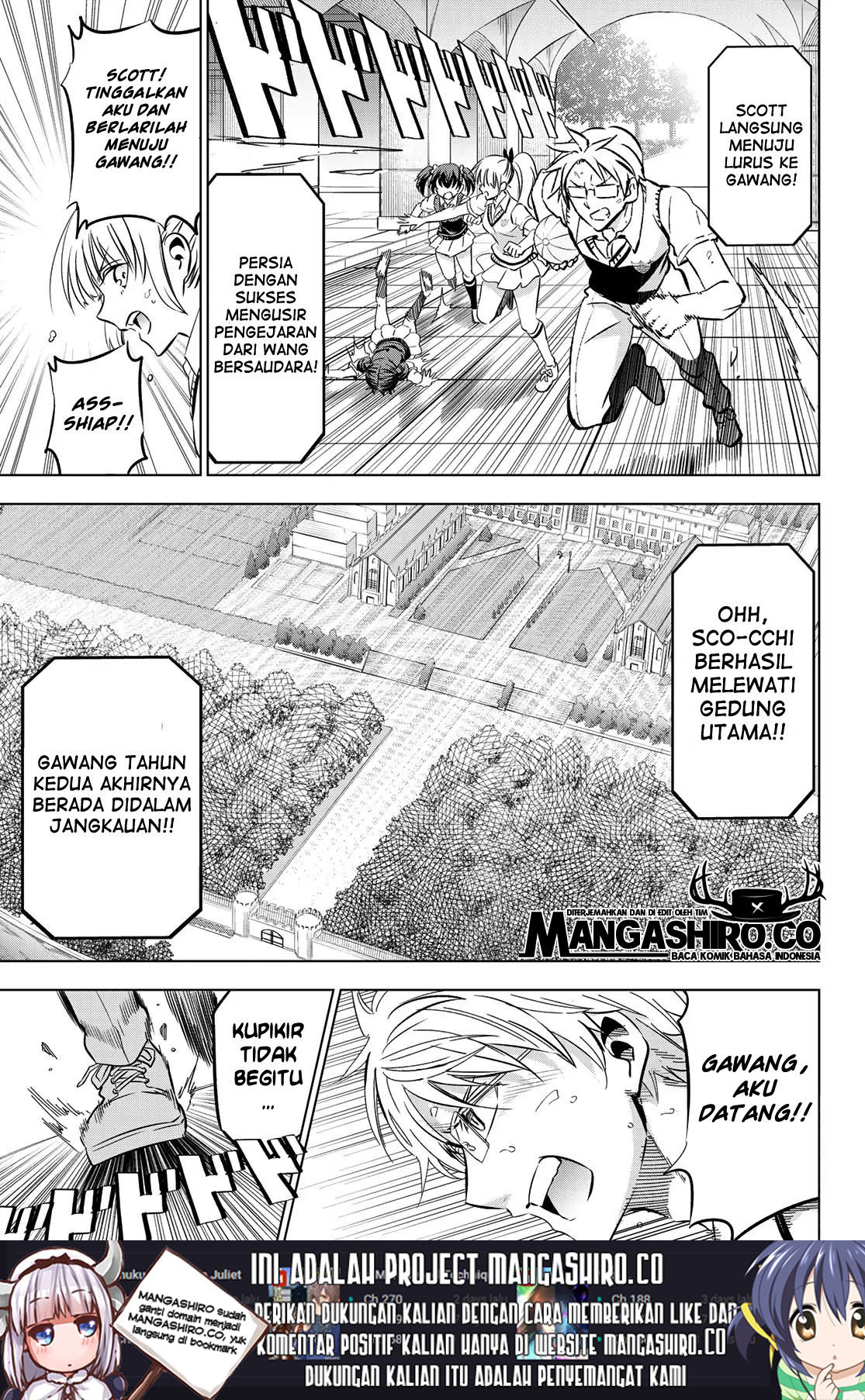 Kishuku Gakkou no Juliet Chapter 96 Gambar 13