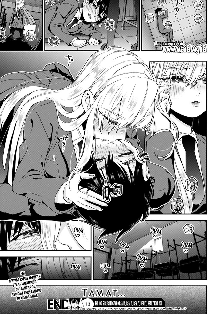 Kimi no Koto ga Dai Dai Dai Dai Daisuki na 100-ri no Kanojo Chapter 13 Gambar 15