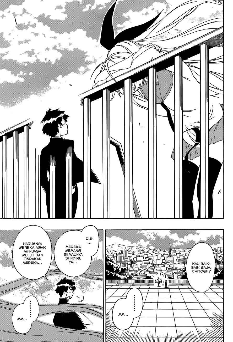 Nisekoi Chapter 157 Gambar 12