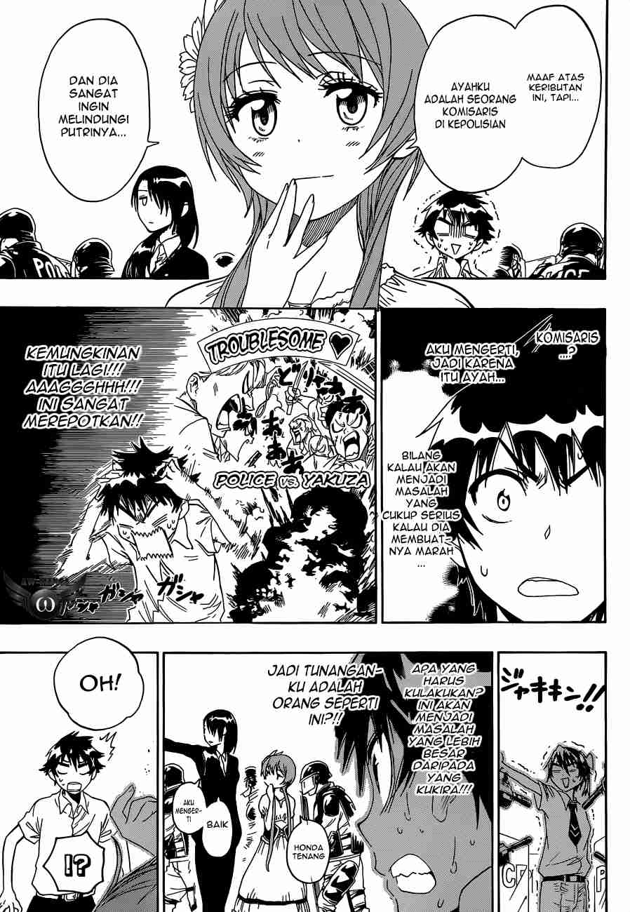 Nisekoi Chapter 33 Gambar 13