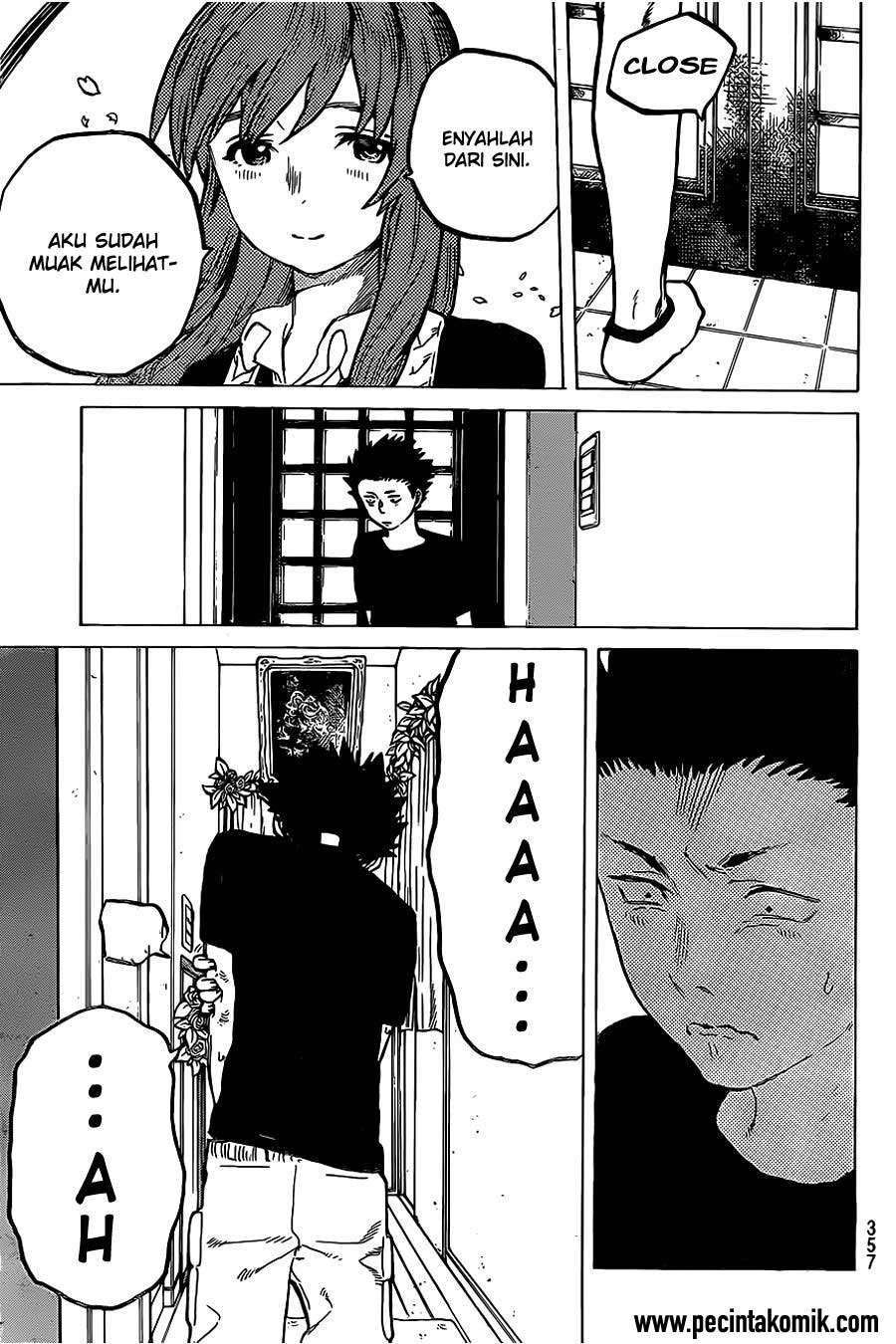 Koe no Katachi Chapter 22 Gambar 12