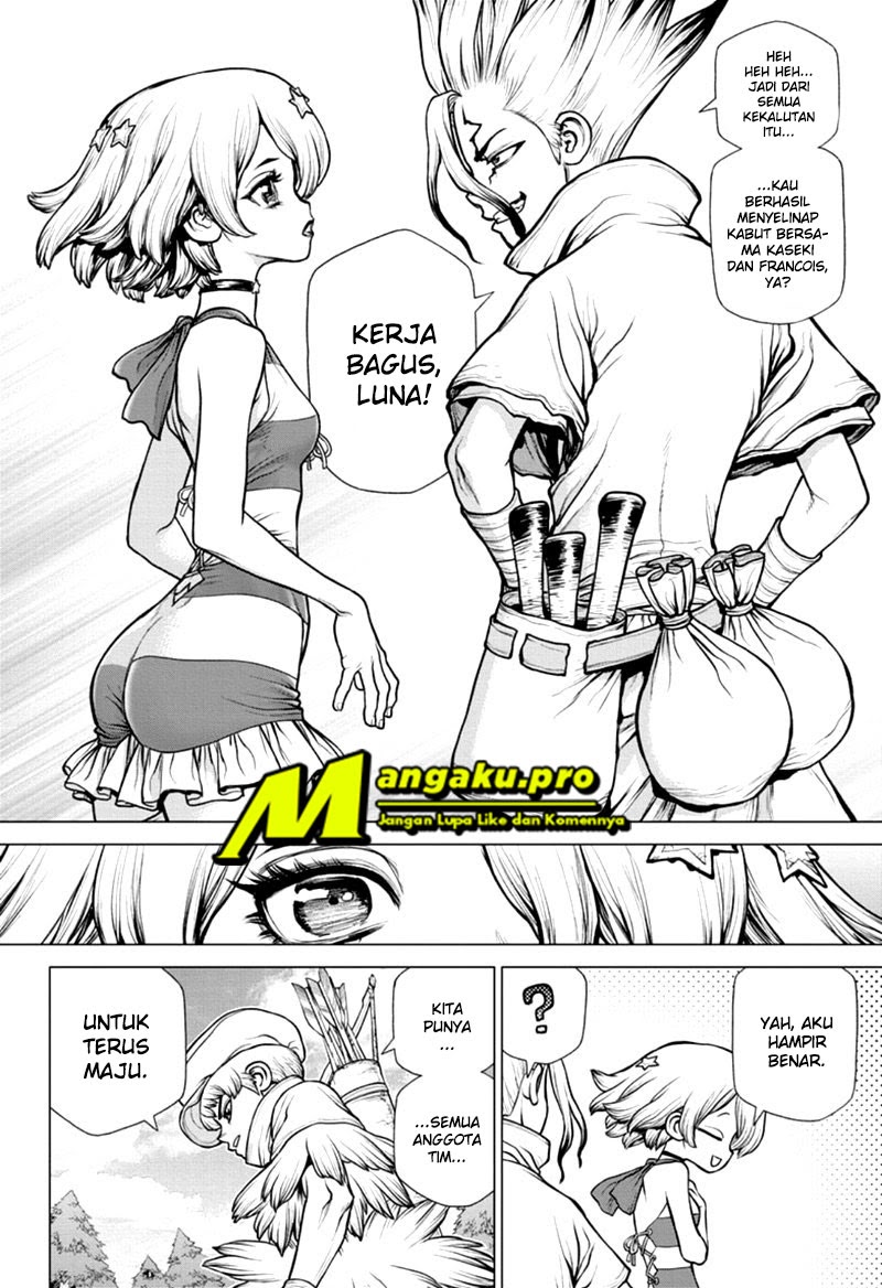 Dr. Stone Chapter 168 halaman 12