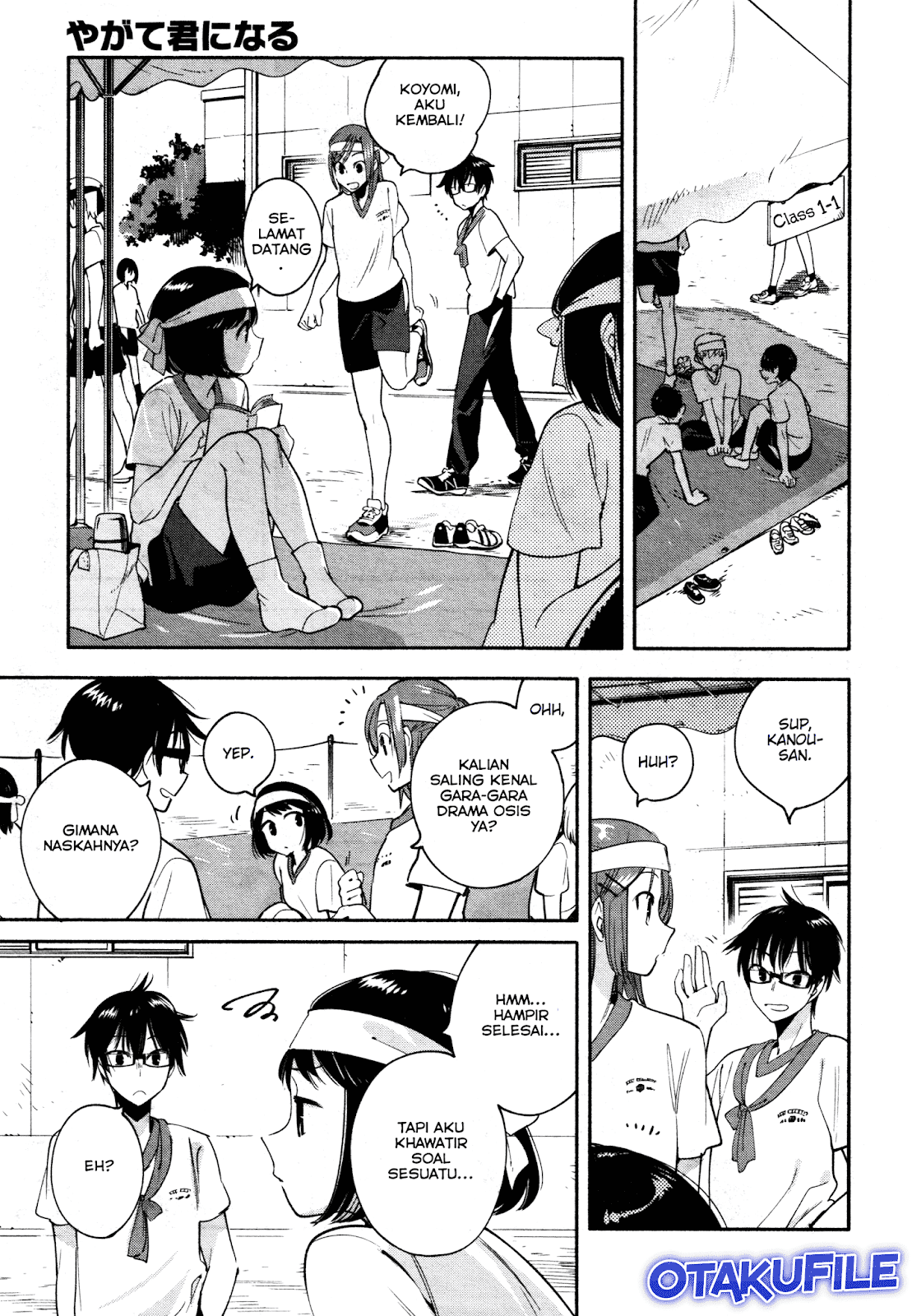 Yagate Kimi ni Naru Chapter 15 Gambar 13