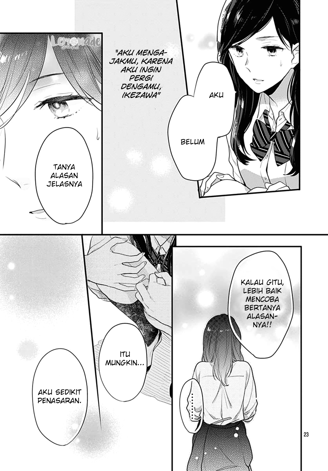 Koi wo Shiranai Bokutachi wa Chapter 4 Gambar 48
