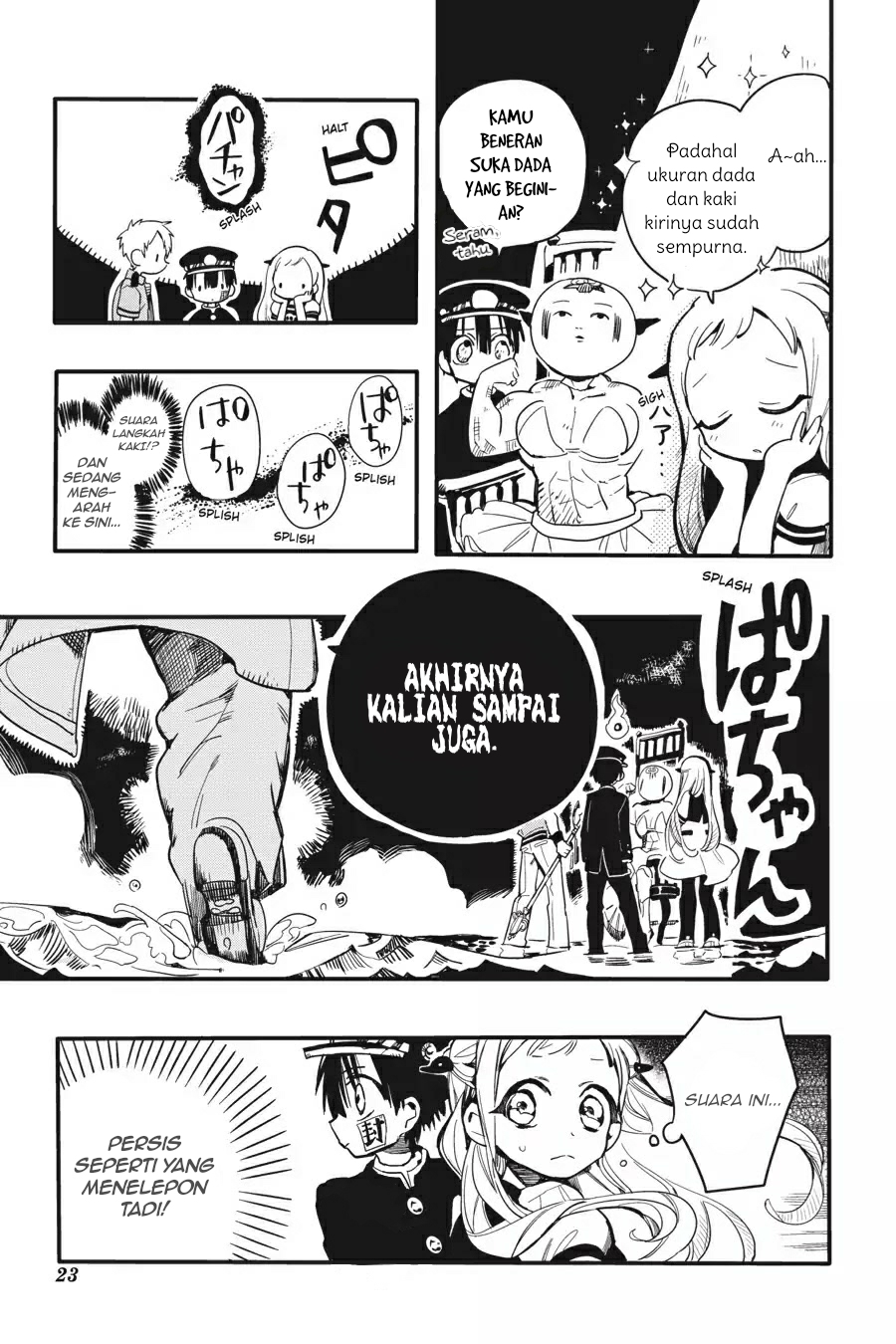 Jibaku Shounen Hanako-kun Chapter 06 Gambar 24
