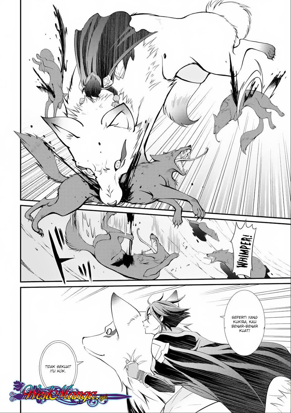 Shikkoku tsukai no saikyo yusha nakama zen’in ni uragira retanode saikyo no mamono Chapter 03.1 Gambar 23