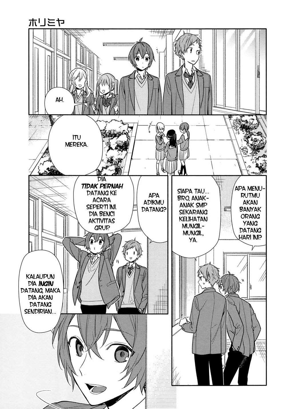 Horimiya Chapter 94 Gambar 12