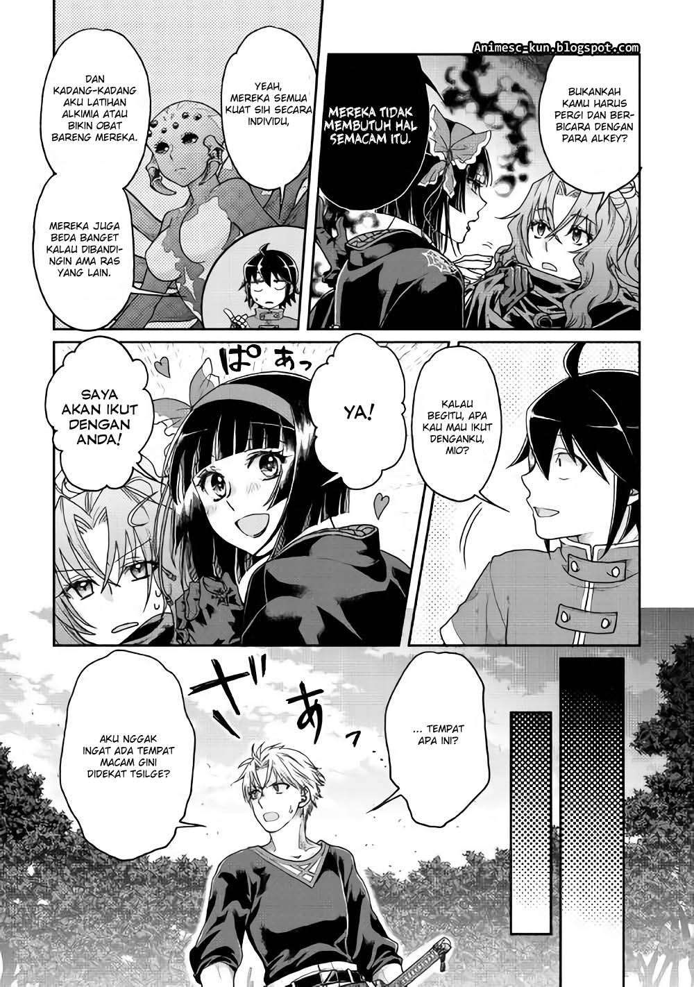 Tsuki ga Michibiku Isekai Douchuu Chapter 33 Gambar 14